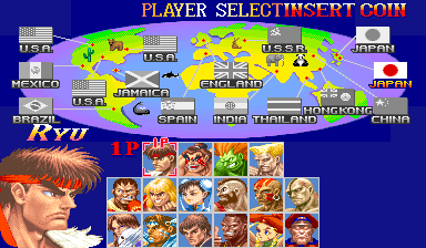 Super Street Fighter II: The New Challengers (World 931005) Screenshot 1